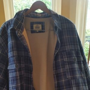 Levi fleece.lined shirt jacket